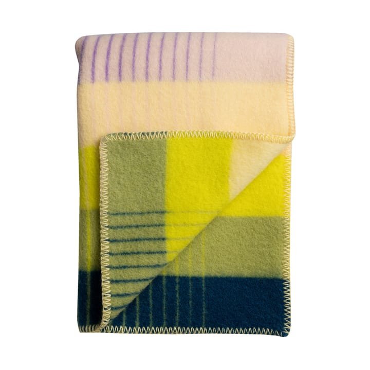 Asmund 그래디언트 담요 135x200 cm, Yellow-blue Røros Tweed | 뢰로스 트위드
