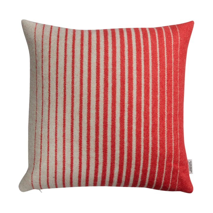 Åsmund 그래디언트 쿠션 50x50 cm, Red-turquoise Røros Tweed | 뢰로스 트위드