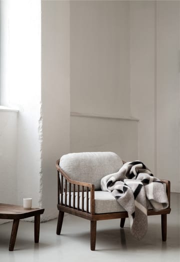 Knut 담요 135x200 cm - Dove grey - Røros Tweed | 뢰로스 트위드