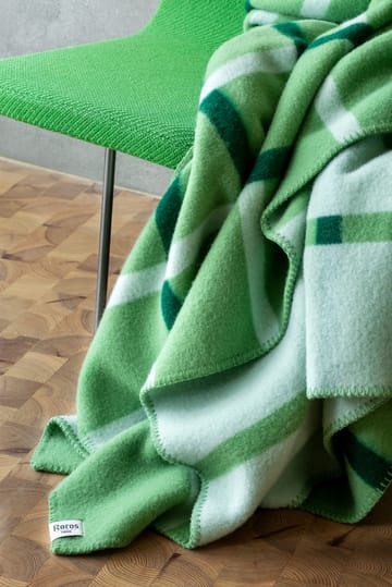 Knut 담요 135x200 cm - Field green - Røros Tweed | 뢰로스 트위드