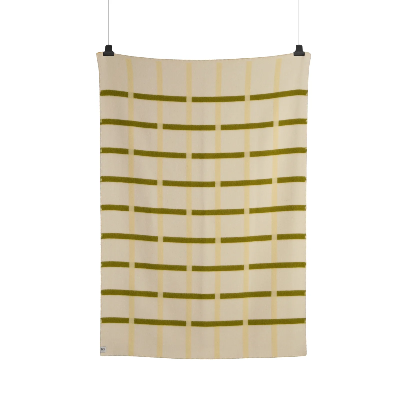 Knut 담요 135x200 cm, Lime Røros Tweed | 뢰로스 트위드