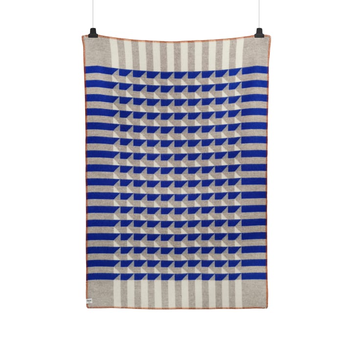 Kvam 담요 135x200 cm - Blue - Røros Tweed | 뢰로스 트위드