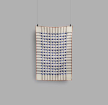 Kvam 담요 135x200 cm - Blue - Røros Tweed | 뢰로스 트위드