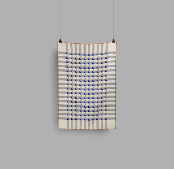Kvam 담요 135x200 cm, Blue Røros Tweed | 뢰로스 트위드