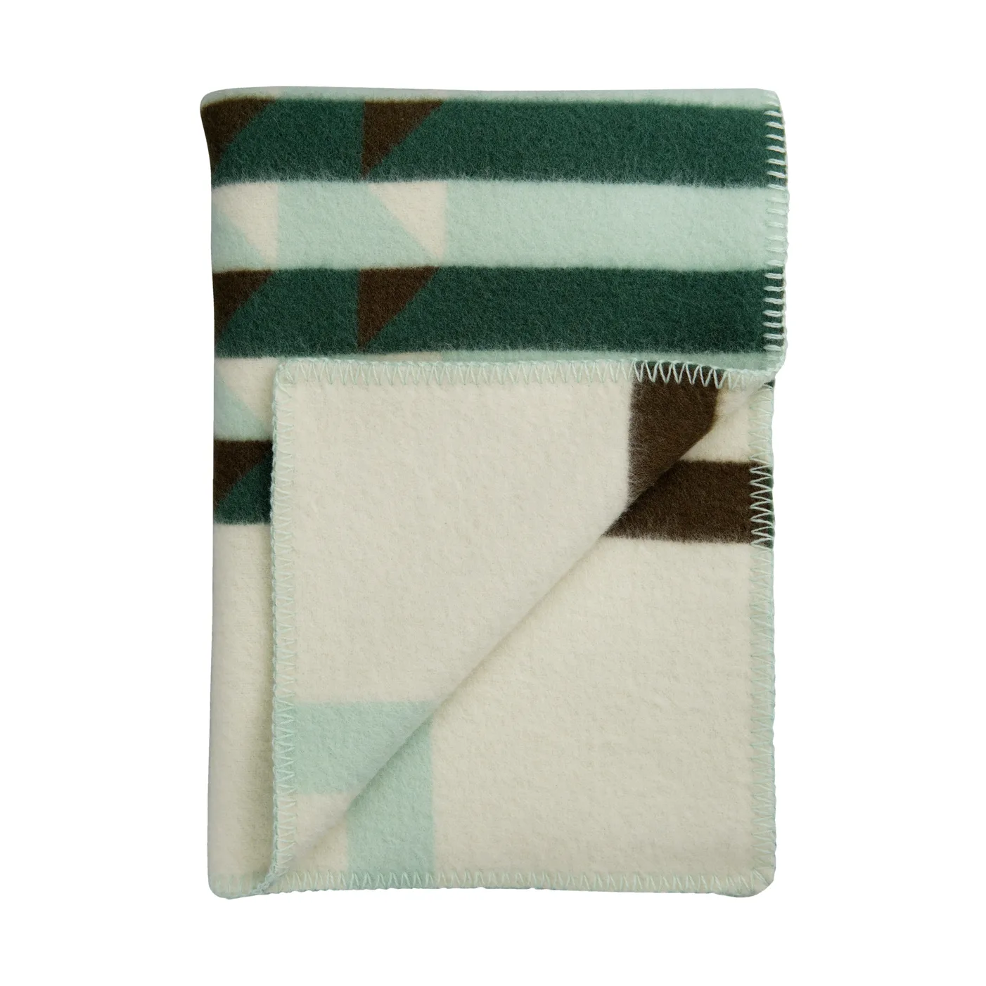 Kvam 담요 135x200 cm, Green Røros Tweed | 뢰로스 트위드