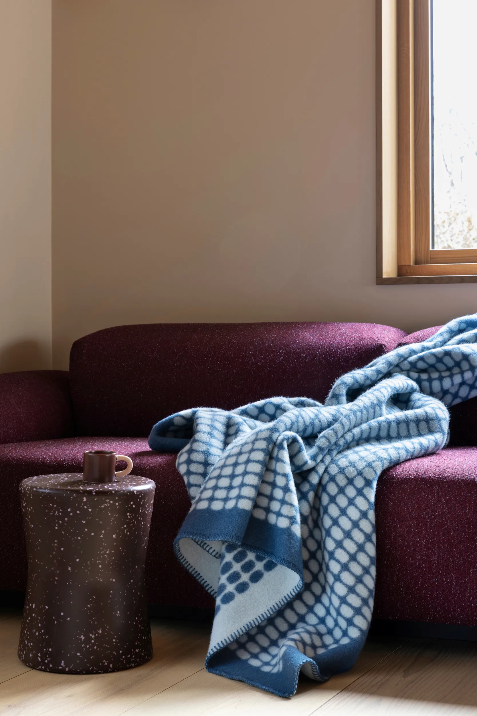 Palette 스로우 135x200 cm, Sea Røros Tweed | 뢰로스 트위드