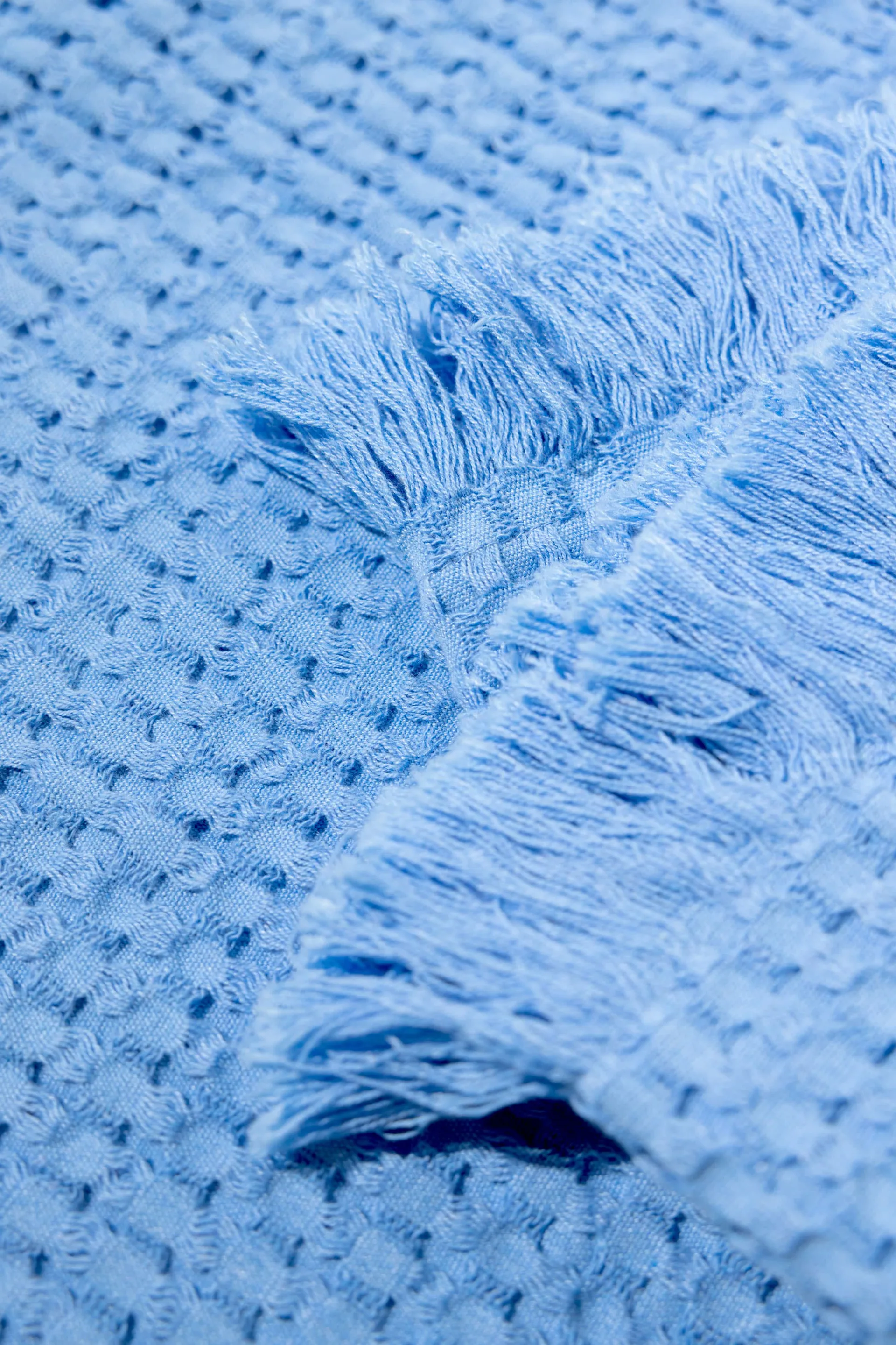 스톡홀름 코튼 스로우 130x180 cm, Millenium blue Rug Solid | 러그솔리드