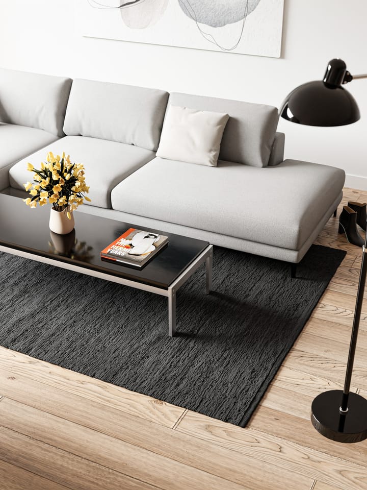 코튼 러그 140x200 cm, Charcoal Rug Solid | 러그솔리드