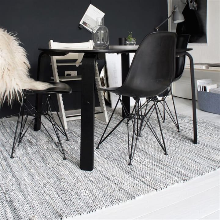 레더 러그 140x200 cm, light gray (light gray) Rug Solid | 러그솔리드
