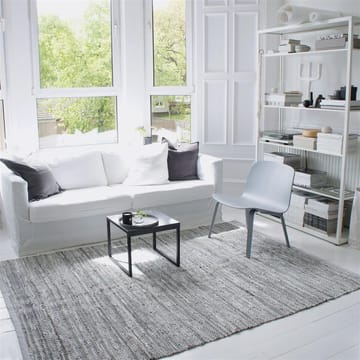 레더 러그 140x200 cm - light gray (light gray) - Rug Solid | 러그솔리드