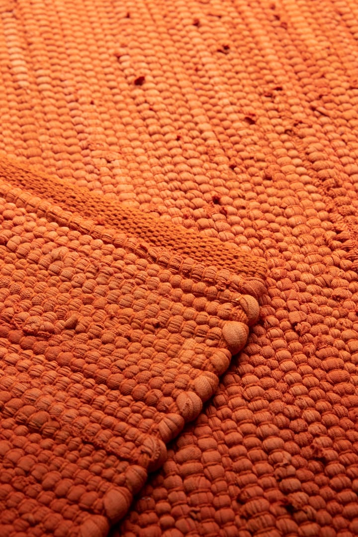 코튼 러그 140x200 cm - solar orange (orange) - Rug Solid | 러그솔리드
