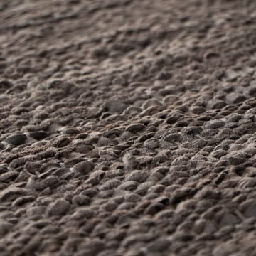 레더 러그 140x200 cm - wood (brown) - Rug Solid | 러그솔리드