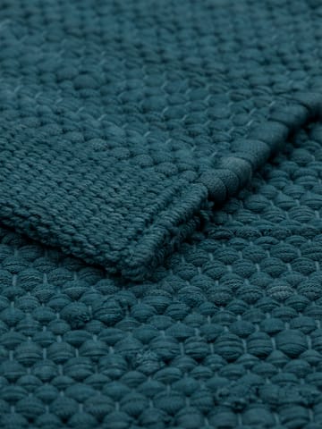 코튼 러그 170x240 cm - petroleum (petrolblue) - Rug Solid | 러그솔리드