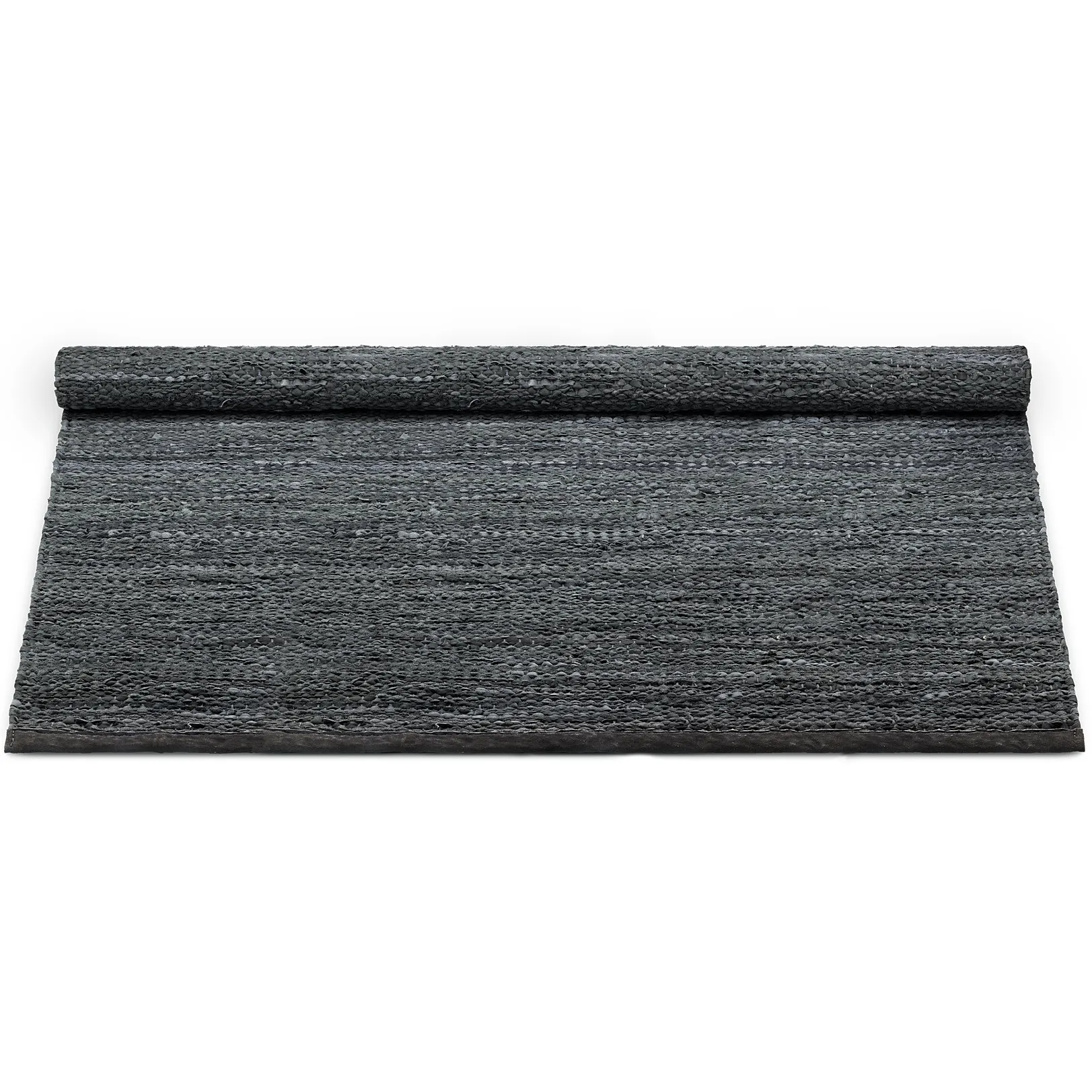 레더 러그 200x300 cm, dark gray (dark gray) Rug Solid | 러그솔리드