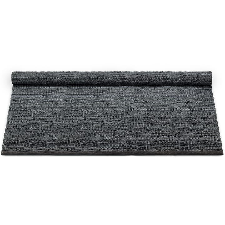 레더 러그 200x300 cm, dark gray (dark gray) Rug Solid | 러그솔리드