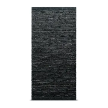 레더 러그 200x300 cm - dark gray (dark gray) - Rug Solid | 러그솔리드