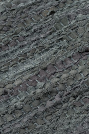 레더 러그 200x300 cm - dark gray (dark gray) - Rug Solid | 러그솔리드