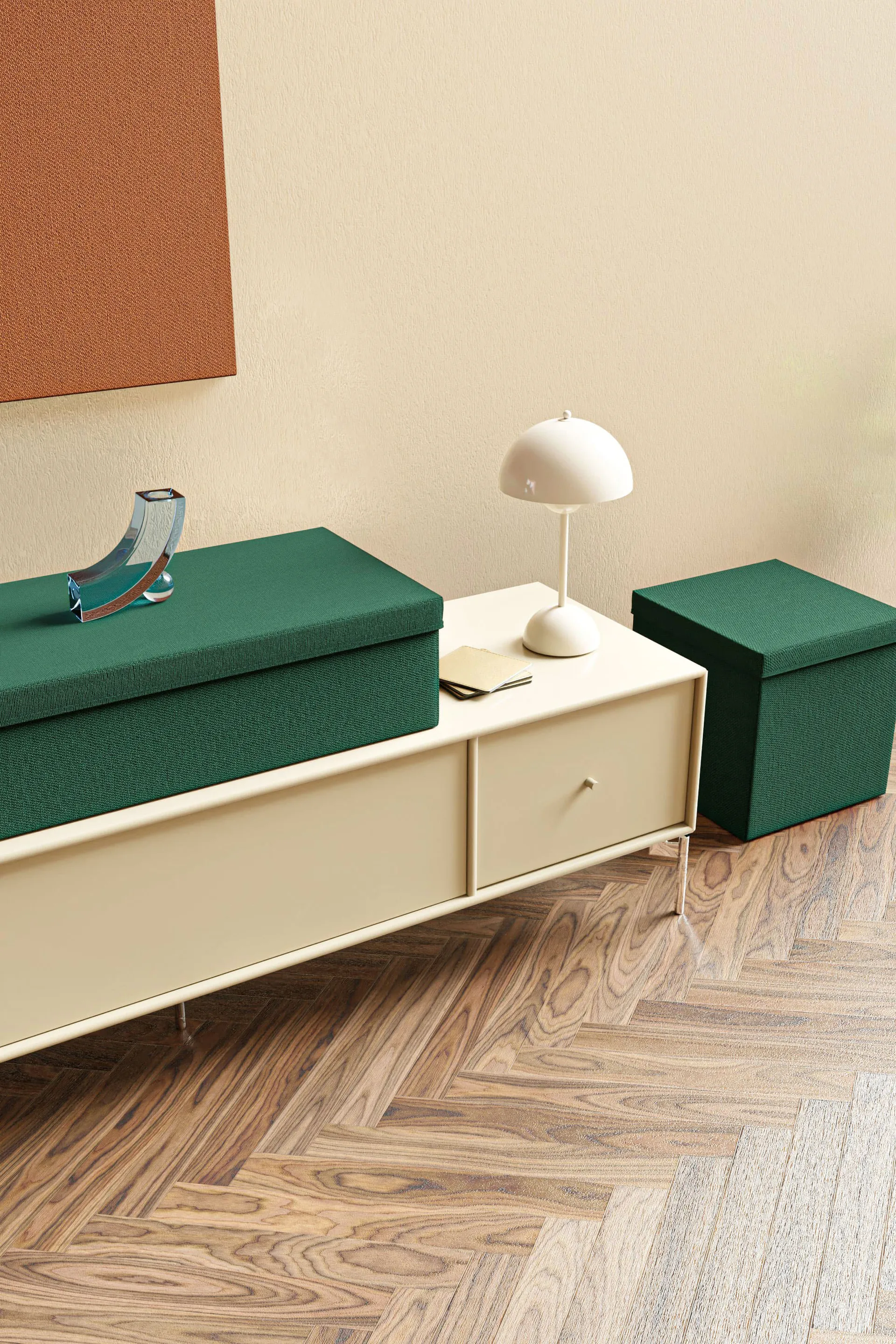 러그 솔리드 오거나이저 30x30x30 cm, Pine Rug Solid | 러그솔리드