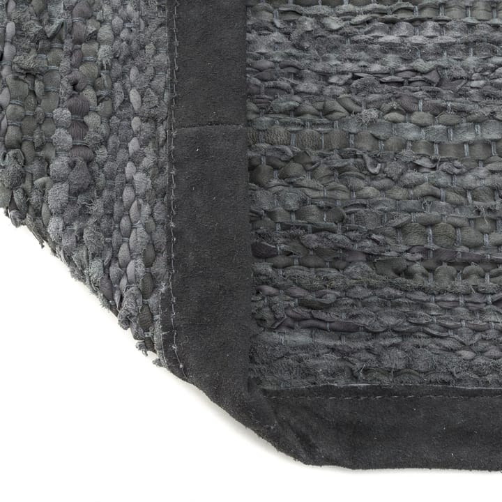 레더 러그 60x90 cm, dark gray (dark gray) Rug Solid | 러그솔리드