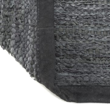 레더 러그 60x90 cm - dark gray (dark gray) - Rug Solid | 러그솔리드