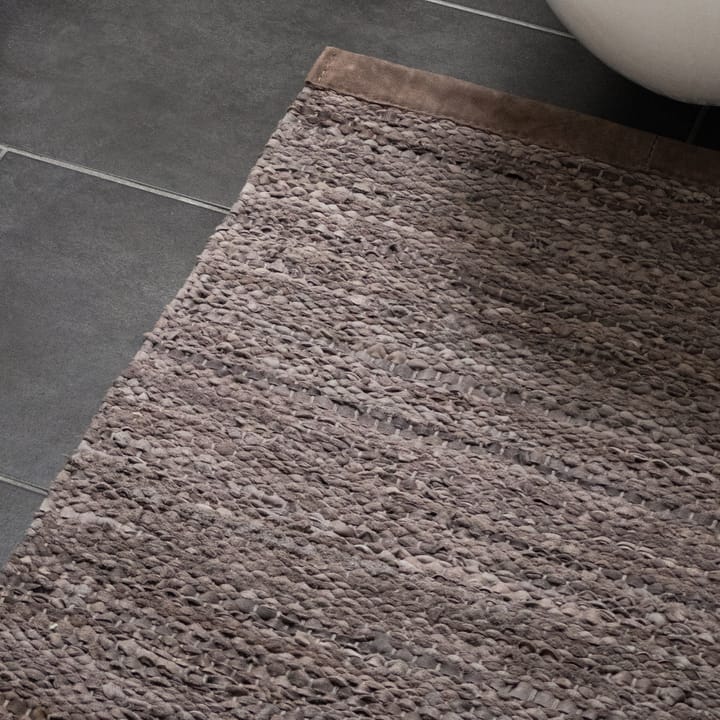 레더 러그 60x90 cm, wood (brown) Rug Solid | 러그솔리드