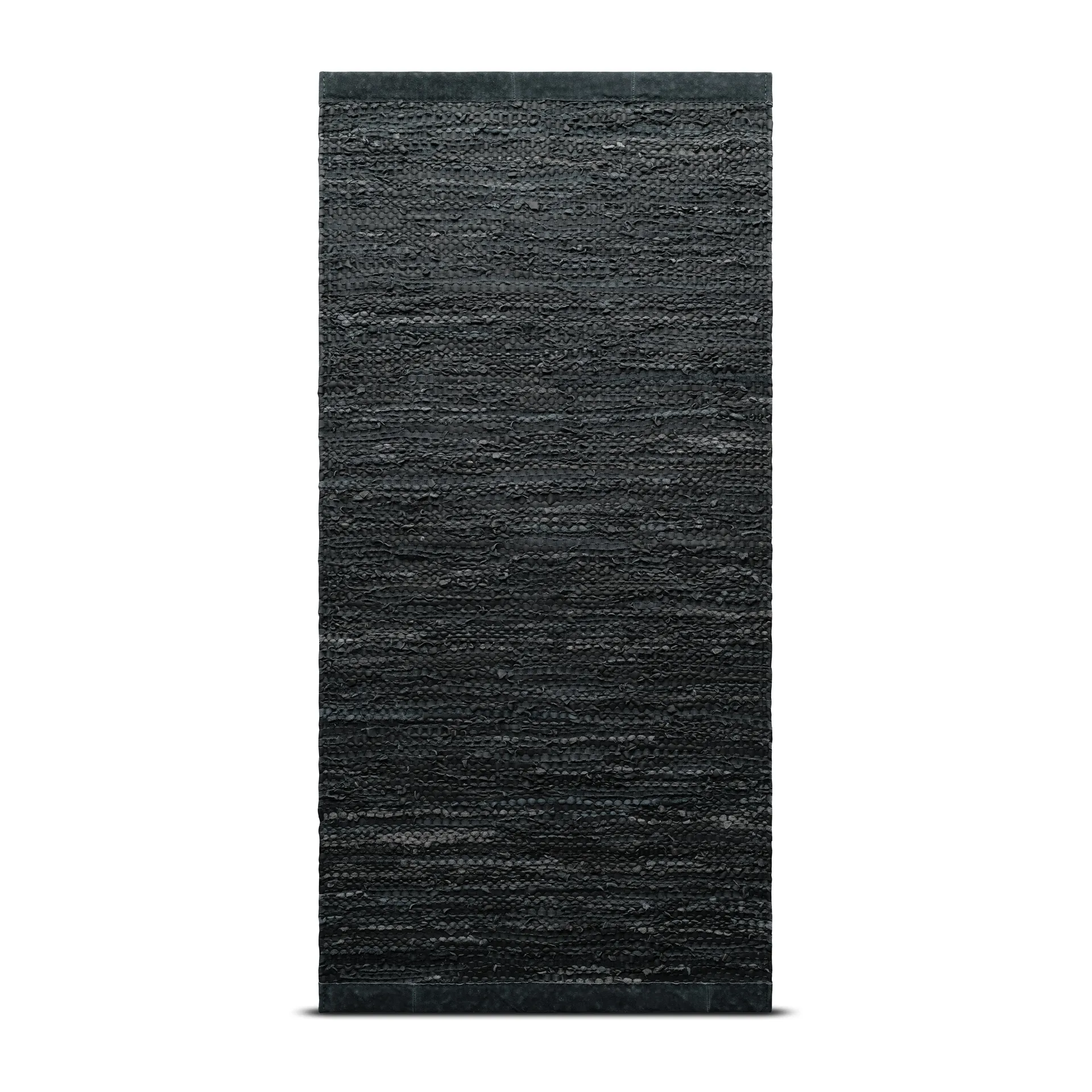레더 러그 65x135 cm, dark gray (dark gray) Rug Solid | 러그솔리드