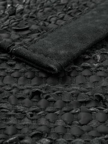 레더 러그 65x135 cm - dark gray (dark gray) - Rug Solid | 러그솔리드
