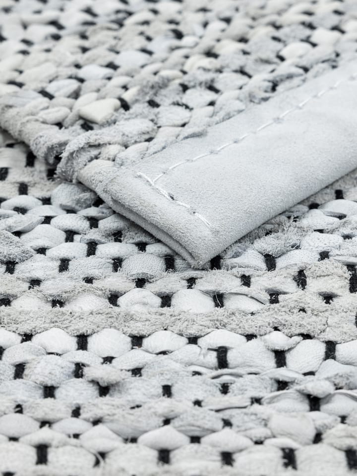 레더 러그 65x135 cm - light gray (light gray) - Rug Solid | 러그솔리드