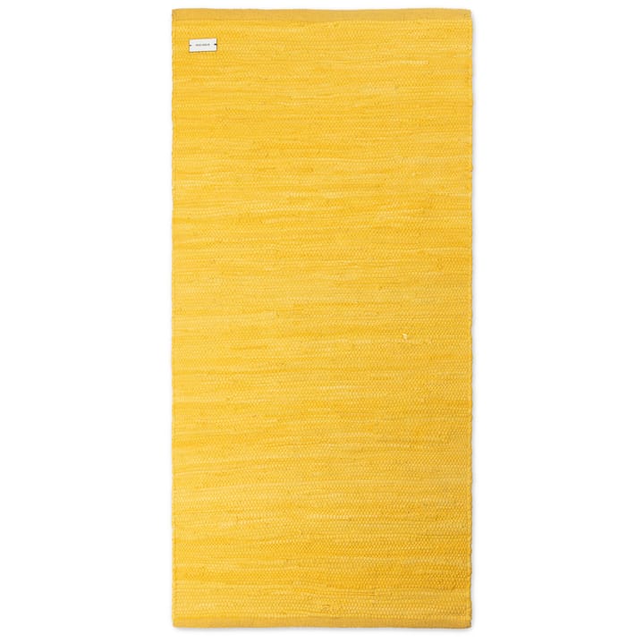 코튼 러그 65x135 cm - raincoat yellow - Rug Solid | 러그솔리드