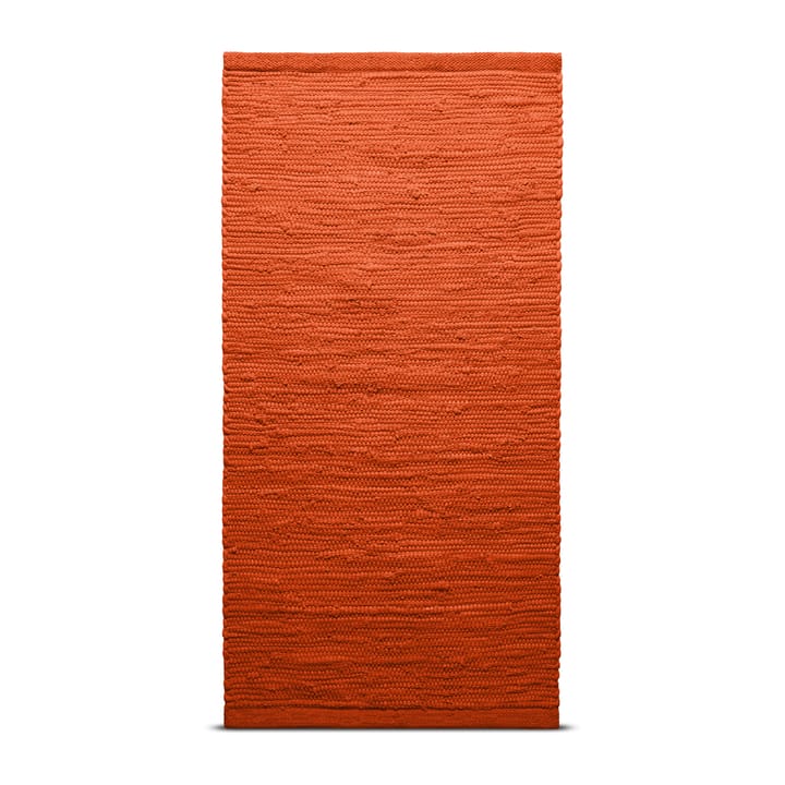 코튼 러그 65x135 cm - solar orange (orange) - Rug Solid | 러그솔리드