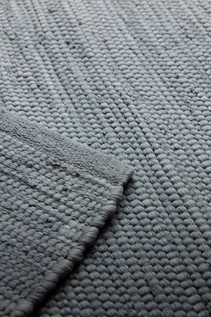 코튼 러그 65x135 cm, steel grey (grey) Rug Solid | 러그솔리드