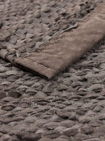 레더 러그 65x135 cm - wood (brown) - Rug Solid | 러그솔리드