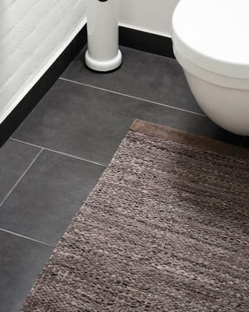 레더 러그 65x135 cm - wood (brown) - Rug Solid | 러그솔리드
