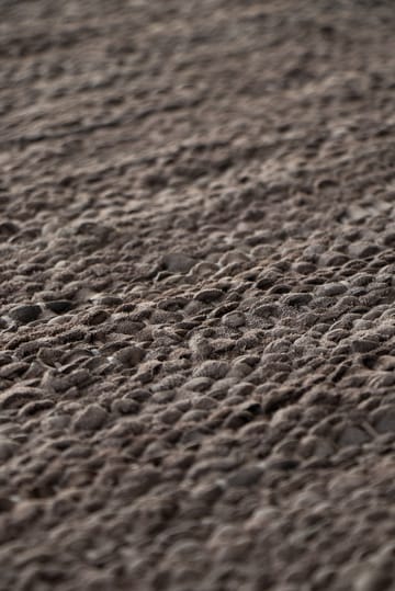 레더 러그 65x135 cm - wood (brown) - Rug Solid | 러그솔리드