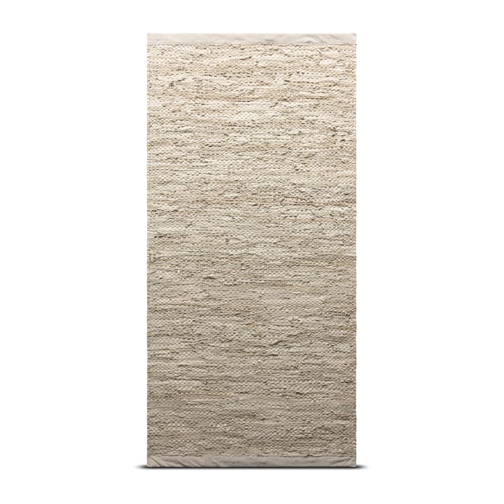 레더 러그 75x200 cm - beige - Rug Solid | 러그솔리드