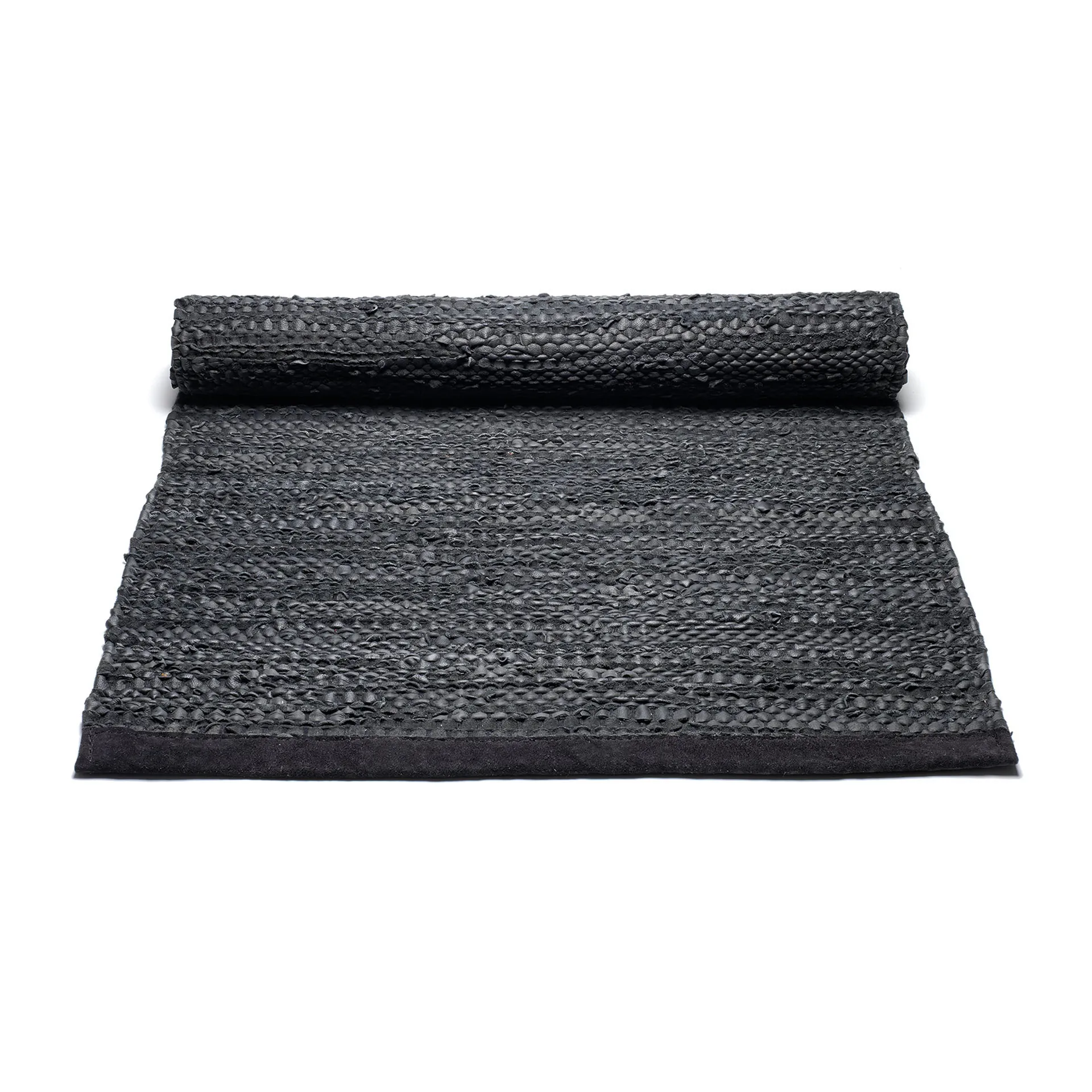 레더 러그 75x200 cm, black Rug Solid | 러그솔리드