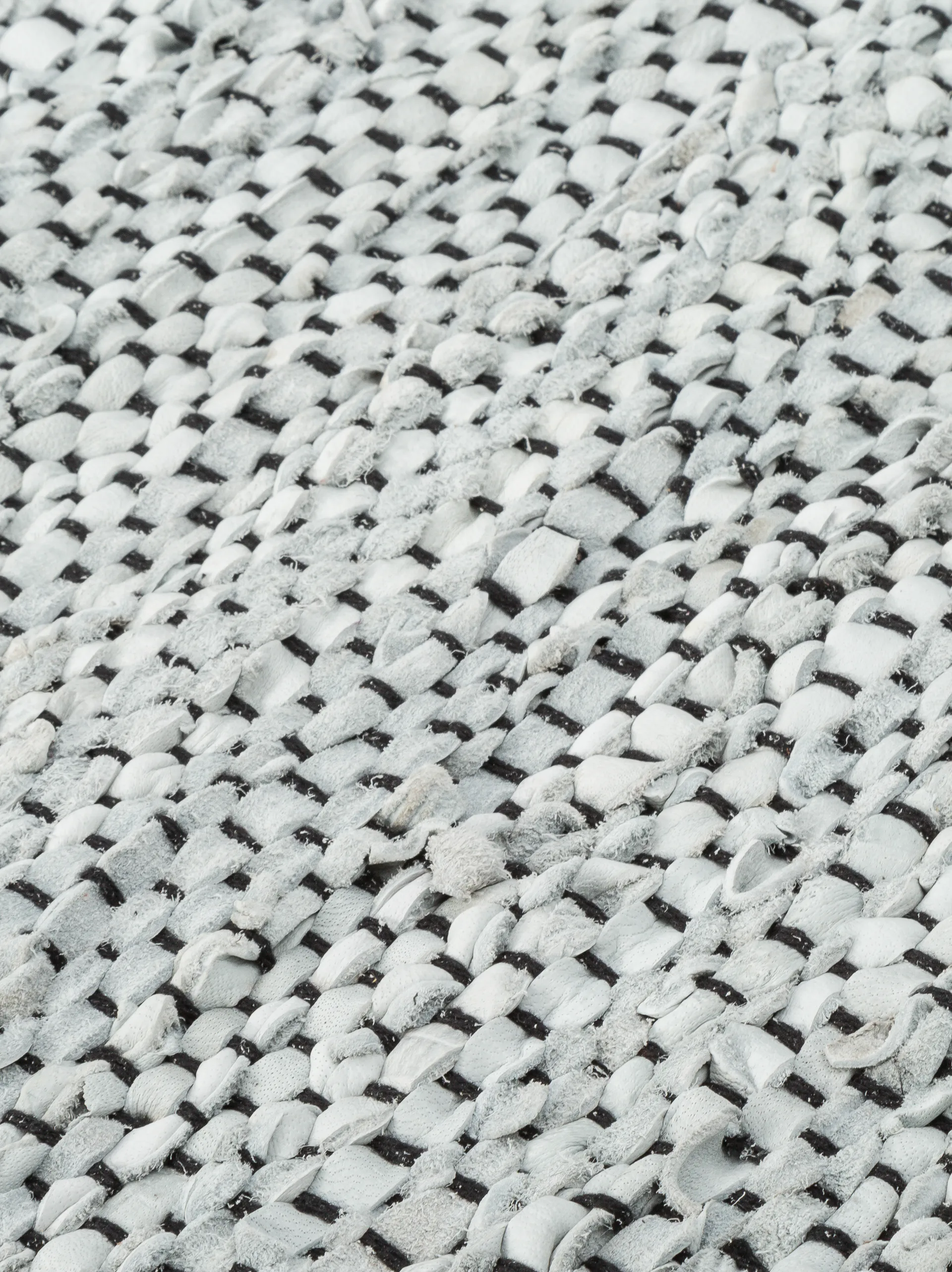 레더 러그 75x200 cm, light gray (light gray) Rug Solid | 러그솔리드