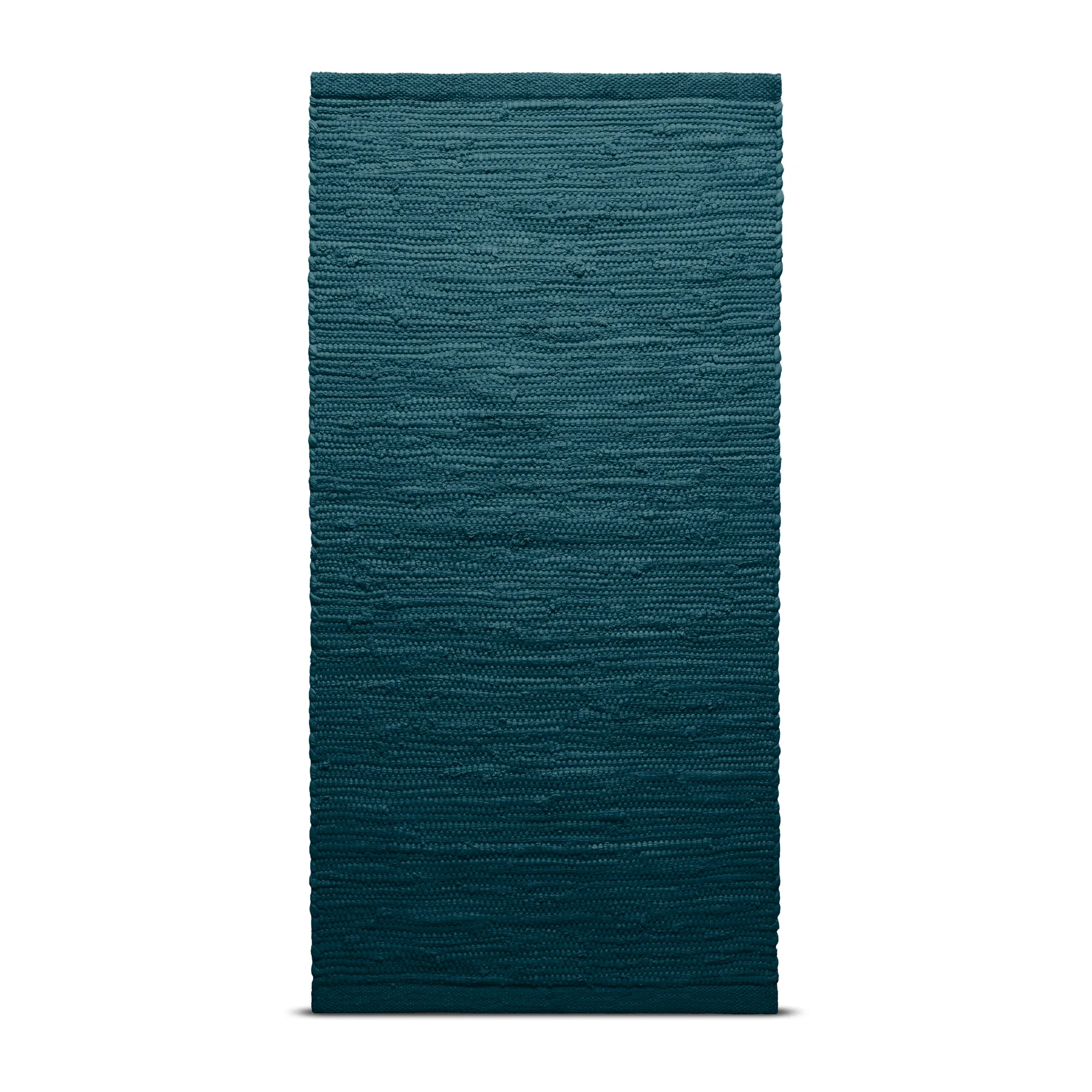 코튼 러그 75x200 cm, petroleum (petrolblue) Rug Solid | 러그솔리드