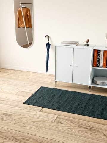 코튼 러그 75x200 cm - petroleum (petrolblue) - Rug Solid | 러그솔리드