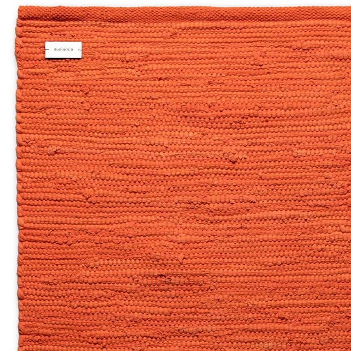 코튼 러그 75x200 cm - solar orange (orange) - Rug Solid | 러그솔리드