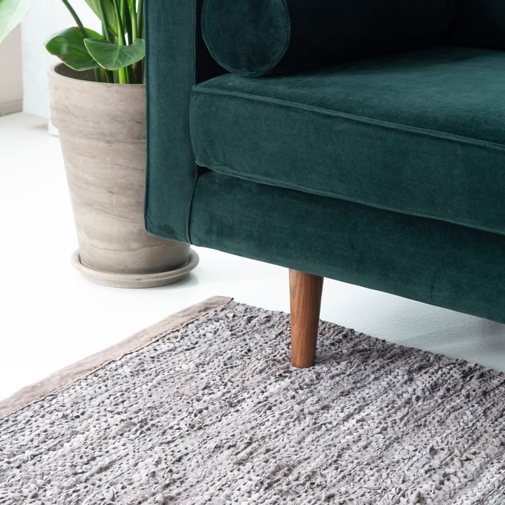 레더 러그 75x200 cm, wood (brown) Rug Solid | 러그솔리드