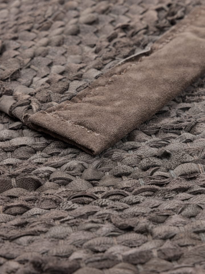 레더 러그 75x200 cm, wood (brown) Rug Solid | 러그솔리드