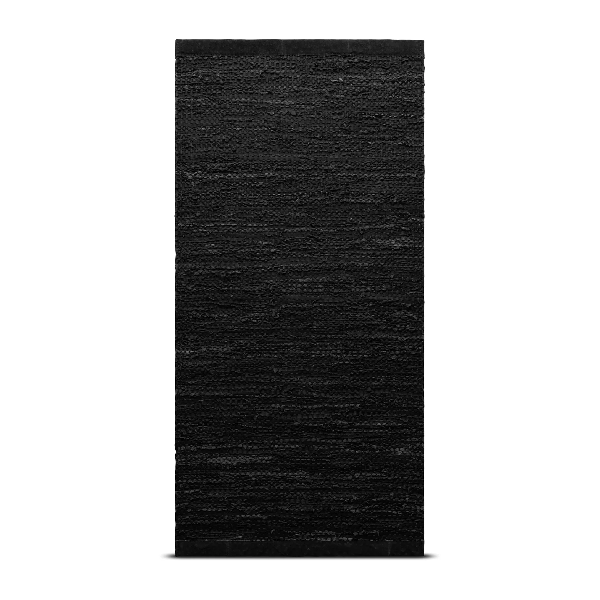 레더 러그 75x300 cm, black (black) Rug Solid | 러그솔리드