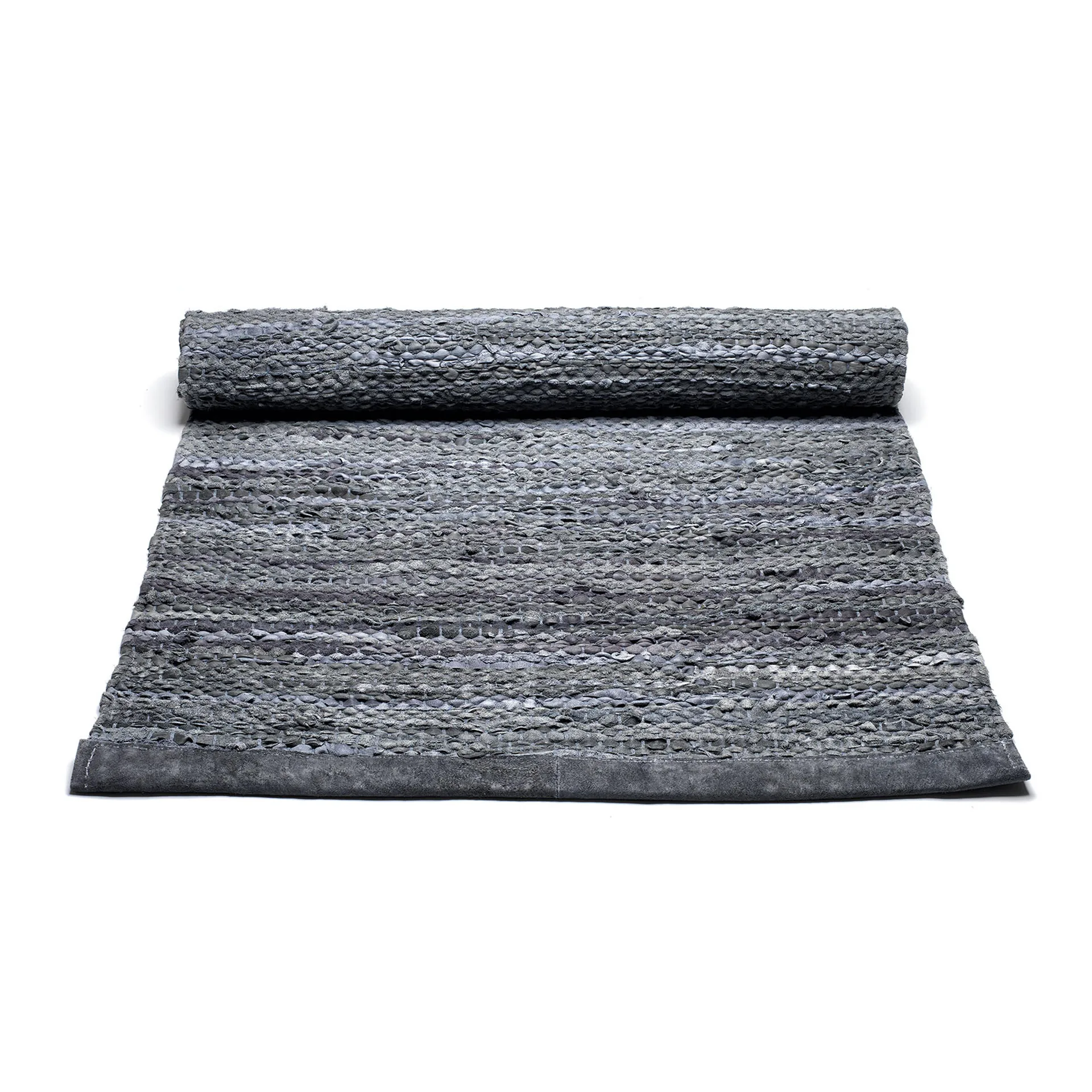 레더 러그 75x300 cm, dark grey (dark grey) Rug Solid | 러그솔리드