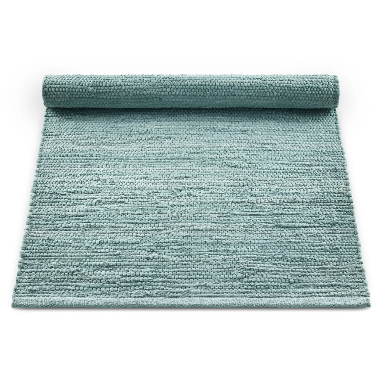 코튼 러그 75x300 cm, Dusty jade Rug Solid | 러그솔리드