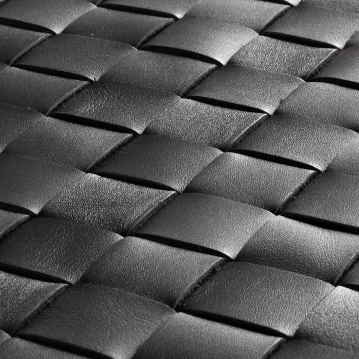 Calf Leather Tuscany 러그  65x135 cm - matte black - Rug Solid | 러그솔리드