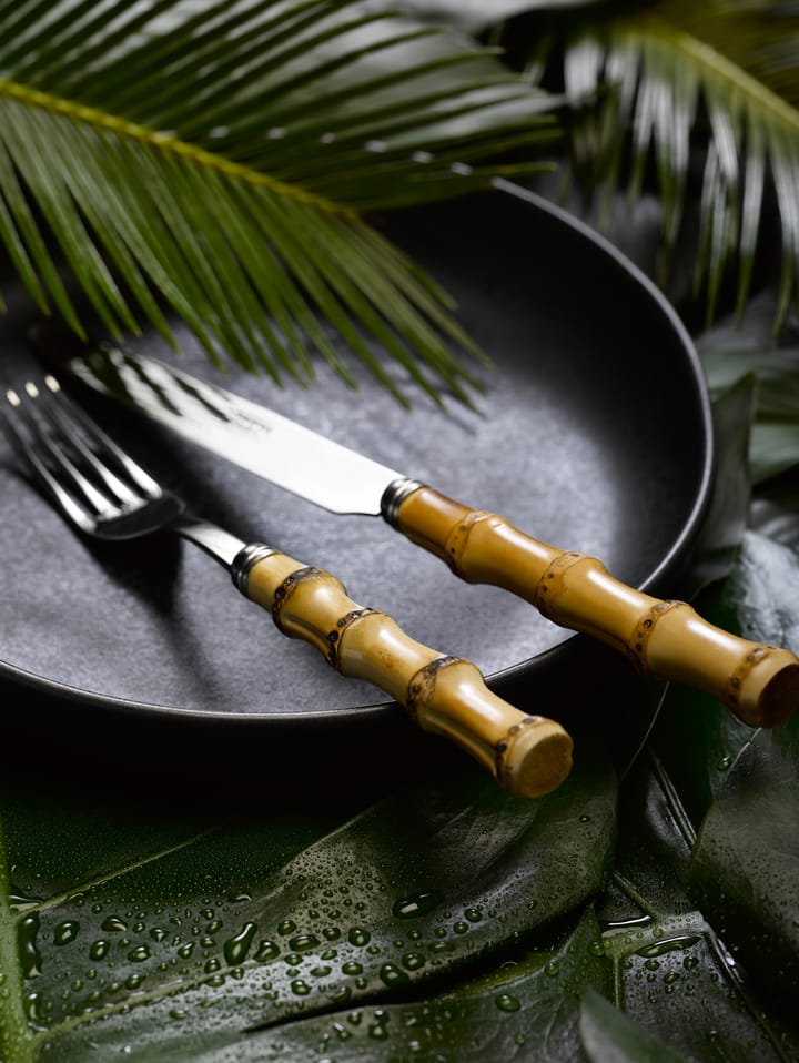 판다 커트��러리 24 피스, Stainless steel-bamboo SABRE Paris | 사브르 파리