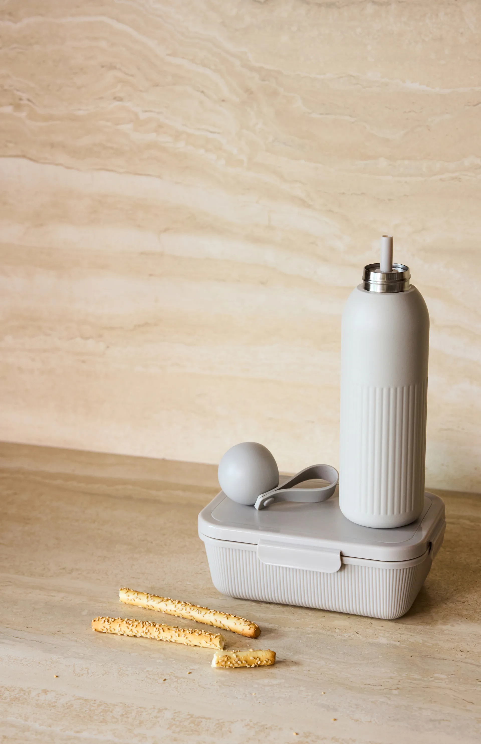 티나 런치 박스 1.1 L, Beige-warm grey Sagaform | 사가폼