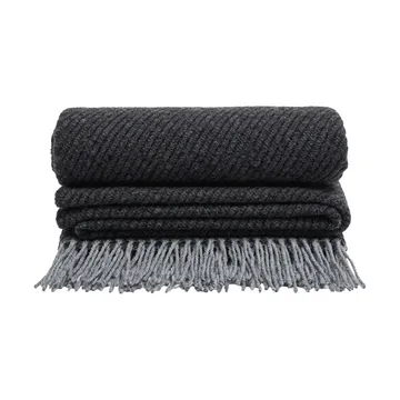 울리 블랭킷 130x170 cm - Grey striped - Sagaform | 사가폼