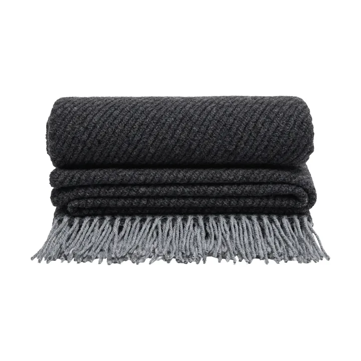 울리 블랭킷 130x170 cm - Grey striped - Sagaform | 사가폼